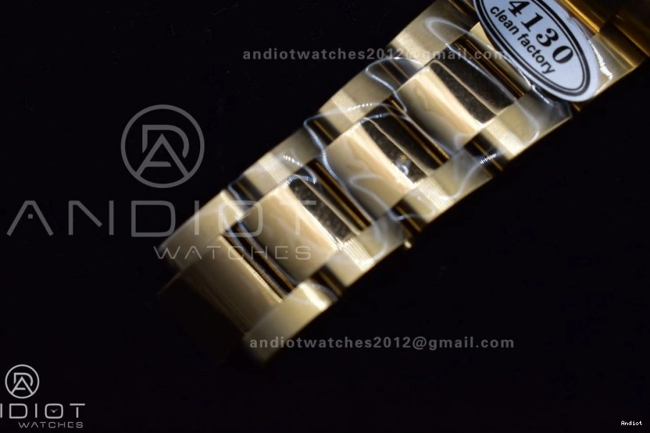 Edition Clean Best Black Dial YG On Daytona Bracelet 1:1 116508 YG SA4130 0408